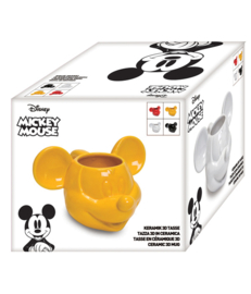 Disney Mickey Mouse Cup Keramik 3D - GEEL
