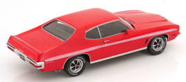 KK-SCALE - 1/18 - PONTIAC - GTO LEMANS RAM AIR COUPE 1972 - RED (07-12-2024)