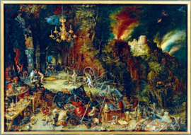 Bluebird 1000 stuks Jan Brueghel the Elder - Allegory of Fire, 1608