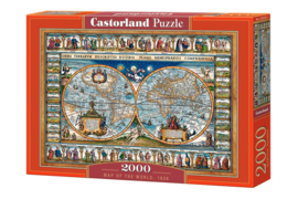 Castorland 2000 stuks Map of The World, 1639