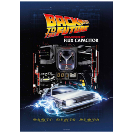 SD 1000 stuks Back to the Future Powered by Flux Capacitor