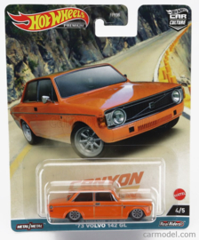 MATTEL HOT WHEELS - 1/64 - CANYON WARRIORS CARS '73 VOLVO 142 GL