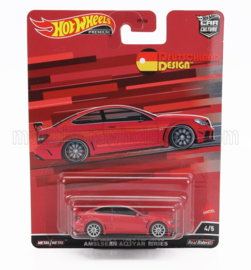 MATTEL HOT WHEELS - 1/64 - MERCEDES BENZ - C-CLASS C63 AMG BLACK SERIES 2012 - RED
