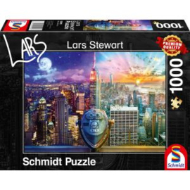 Schmidt 1000 stuks Lars Stewart - New York - Day and Night