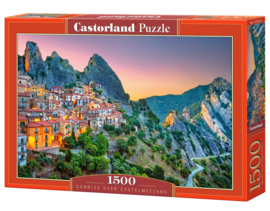 Castorland 1500 stuks Sunrise over Castelmezzano