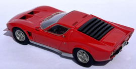 MATRIX SCALE MODELS - 1/43 - LAMBORGHINI - MIURA P400S MILLECHIODI 1969 - RED LIMITED EDITION (02-11-2024)