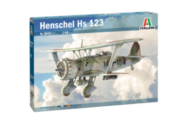 ITALERI HENSCHEL - 1/48 - HS123 AIRPLANE MILITARY 1936