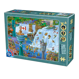 Dtoys 1000 stuks Cartoon Collection - Niagara Falls