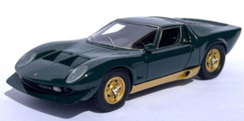 MATRIX SCALE MODELS - 1/43 - LAMBORGHINI - MIURA P400S MILLECHIODI 1969 - GREEN LIMITED EDITION (02-11-2024)