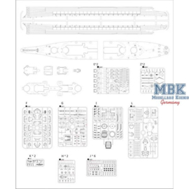 VERY FIRE 1:350 U.S. Navy Battleship BB-67 USS MONTANA-Deluxe Kit (02-11-2024)
