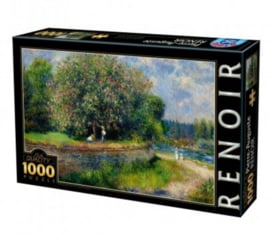Dtoys 1000 stuks Auguste Renoir - Chestnut Tree in Bloom