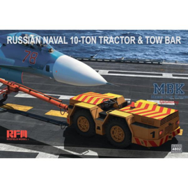 RYE FIELD MODELS  1/48 Russian Naval 10-Ton Tractor & Tow Bar (02-11-2024)