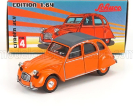 SCHUCO - 1/64 - CITROEN - 2CV 1976 - ORANGE