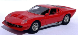 MATRIX SCALE MODELS - 1/43 - LAMBORGHINI - MIURA P400S MILLECHIODI 1969 - RED LIMITED EDITION (02-11-2024)