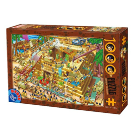 Dtoys 1000 stuks Cartoon Collection: Pyramiden in Egypte
