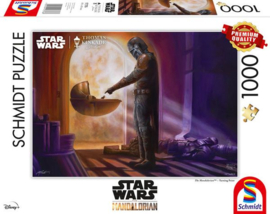 Schmidt 1000 stuks star wars Lucas Film, The Mandalorian, Turning Point
