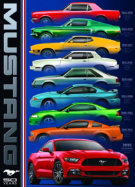 Eurographics 1000 stuks Ford Mustang 50th anniversary