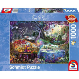 Schmidt 1000 stuks Rose Cat Khan - Portal of the four Realms