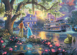 Schmidt 1000 stuks Disney De princess en de kikker