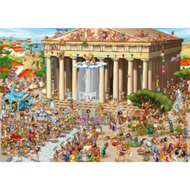 Dtoys 1000 stuks Cartoon Collection: Akropolis, Griekenland