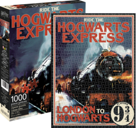 Aquarius 1000 stuks Harry Potter Ride the Hogwarts express