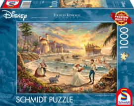 Schmidt 1000 stuks Disney The little mermaid - celebration of love
