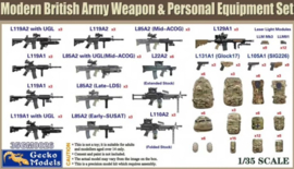 Gecko Models 1/35 Modern British Army Weapon and Equipment Set