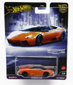 MATTEL HOT WHEELS - 1/64 - LAMBORGHINI - REVENTON ROADSTER 2009 - ORANGE