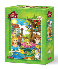 Art-puzzel 200 stuks XXL Fairy Tale Castle