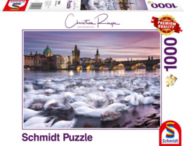 Schmidt 1000 stuks Christian Ringer - Praag - zwanen