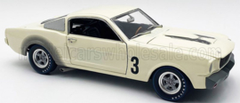 ACME-MODELS - 1/18 - FORD USA - MUSTANG SHELBY GT350 COUPE N 3 PROTOTYPE 1965 - WHITE GREY LIMITED EDITION (28-10-2024)
