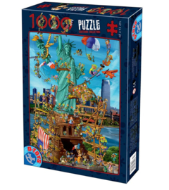 Dtoys 1000 stuks Cartoon Collection - New York