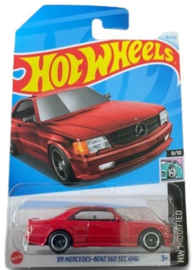 MATTEL HOT WHEELS - 1/64 - '89 Mercedes-Benz 560 SEC AMG