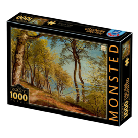 Dtoys 1000 stuks Peder Mørk Mønsted - Birch Trees at a Coast