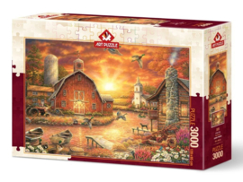 Art Puzzel  3000 stuks A new day