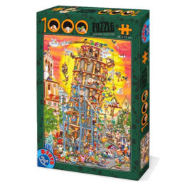 Dtoys 1000 stuks Cartoon Collection: Scheve toren van Pisa, Italië