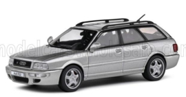 SOLIDO - 1/43 - AUDI - A4 RS2 AVANT SW STATION WAGON 1995 - POWERED BY PORSCHE - POLAR SILVER (02-11-2024)