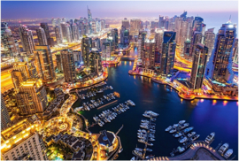 Castorland 1000 stuks Dubai bei Nacht