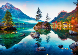 Bluebird 1000 stuks Hintersee Lake, Germany