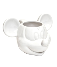 Disney Mickey Mouse Cup Keramik 3D - wit