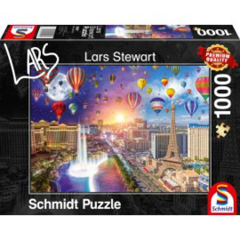Schmidt 1000 stuks Lars Stewart - Las Vegas - Day and Night