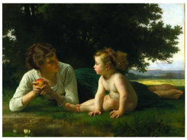 Dtoys 1000 stuks Bouguereau William: Temptation
