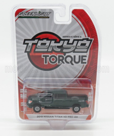 GREENLIGHT - 1/64 - NISSAN - TITAN XD PRO-X4 PICK-UP 2019 - GREEN