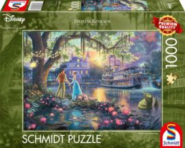 Schmidt 1000 stuks Disney De princess en de kikker
