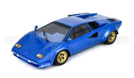 SCHUCO - 1/18 - LAMBORGHINI - COUNTACH LP400S 1979 - BLUE (07-12-2024)