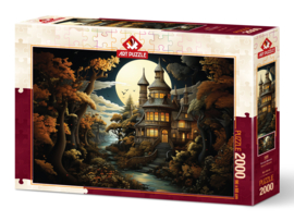 Art PUZZEL 2000 ROKO Landhuis