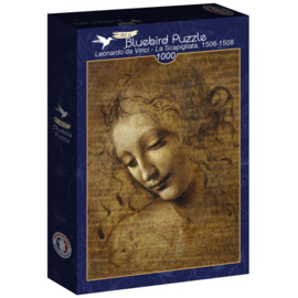 Bluebird 1000 stuks Leonardo da Vinci - La Scapigliata, 1506-1508