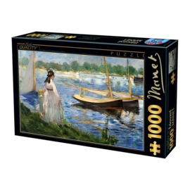 Dtoys 1000 stuks Edouard Manet - Les Berges de la Seine à Argenteuil