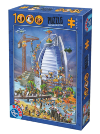 Dtoys 1000 stuks Cartoon Collection - Burj Al Arab