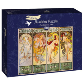 Bluebird 1000 stuks Mucha 4 seasons